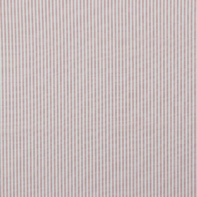 COTONE TINTO FILO RIGHE ROSA ANTICO
