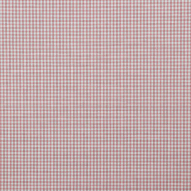 COTONE TINTO FILO QUADRETTI ROSA ANTICO