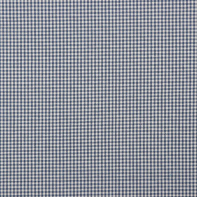 COTONE TINTO FILO QUADRETTI BLU