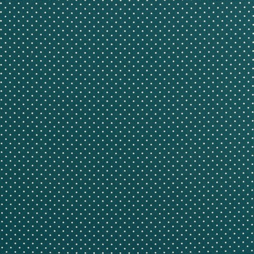 COTONE BASIC PETITE DOTS PETROLIO
