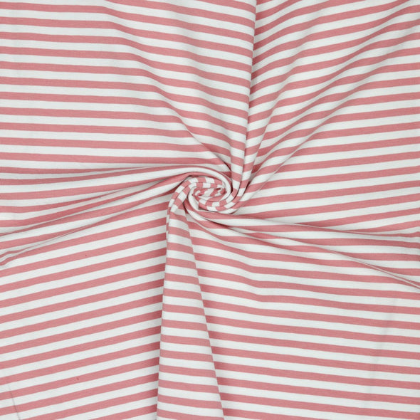 JERSEY STRIPES ROSA BIANCO