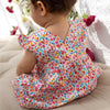 POPELINE DI COTONE HAPPY FRIENDS FLOWER