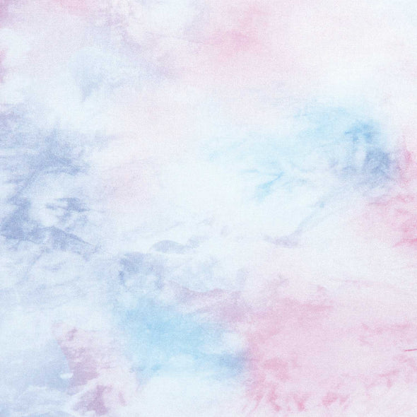 POPELINE DI COTONE TYE DYE PINK