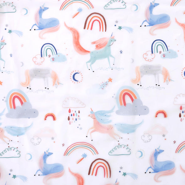 WATERPROOF TRASLUCIDO UNICORN IS IN THE AIR