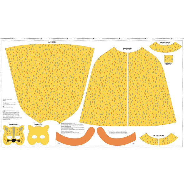 PANNELLO LEOPARD COSTUME