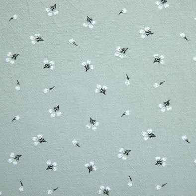 RUSTIC COTTON BUBBLE PRINT MINT