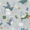 POPELINE DI COTONE ASTRO PALS