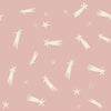 TESSUTO IN FELPA INVERNALE TOOTH FAIRY STARS GOLD - 125 CM