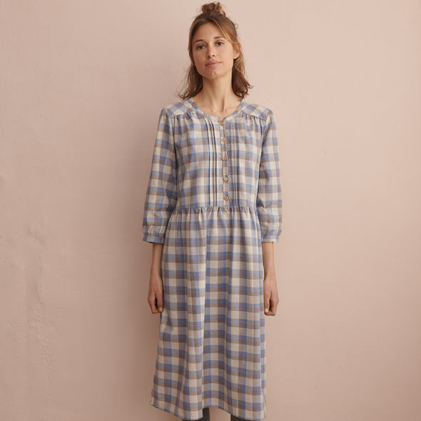 VIYELLA TARTAN RECYCLED JEANS