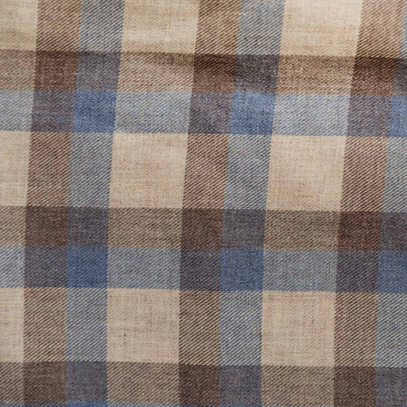 VIYELLA TARTAN RECYCLED JEANS