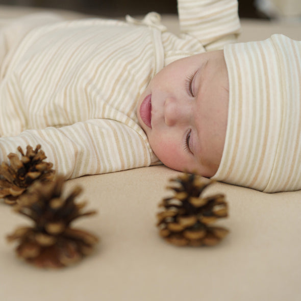 PUREST COTTON KNIT LIGHT BROWN