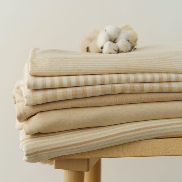 PUREST COTTON KNIT LIGHT BROWN