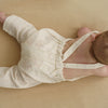 PUREST COTTON KNIT STRIPES ECRU' BROWN