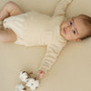 PUREST COTTON KNIT STRIPES ECRU' BROWN