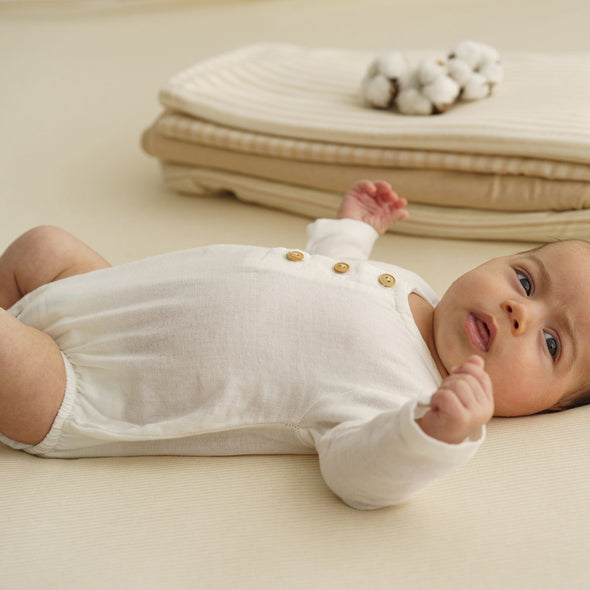 PUREST COTTON MOUSSELINE RAW WHITE