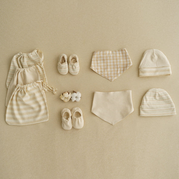 PUREST COTTON MOUSSELINE MAXI VICHY