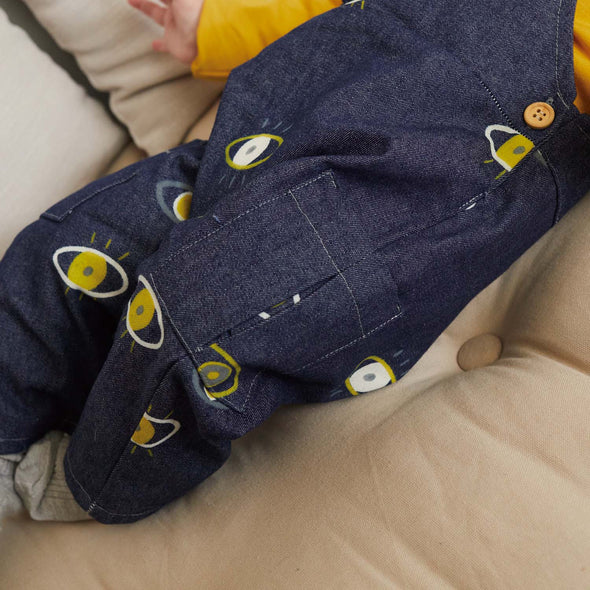 WINTER DENIM PRINT COLOR VIKINGS EYES