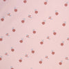 MICRO CORDUROY PINK RETRO FLOWERS