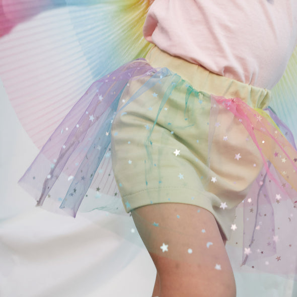 TULLE RAINBOW DOTS