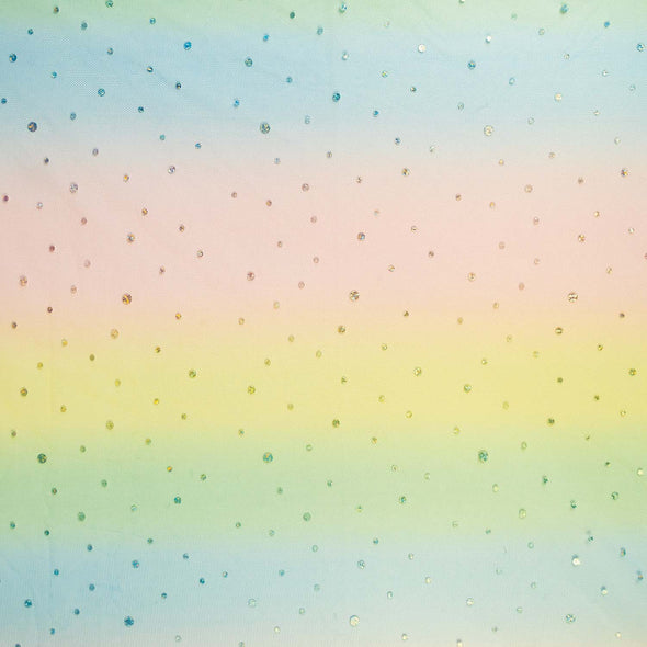 TULLE RAINBOW DOTS
