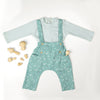 VYELLA COTTON PRINT GREEN MUSHROOMS