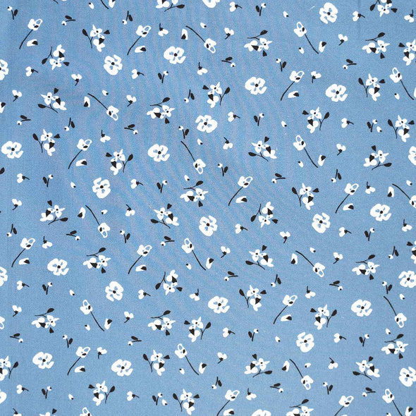 VYELLA COTTON PRINT WINTER FLOWERS