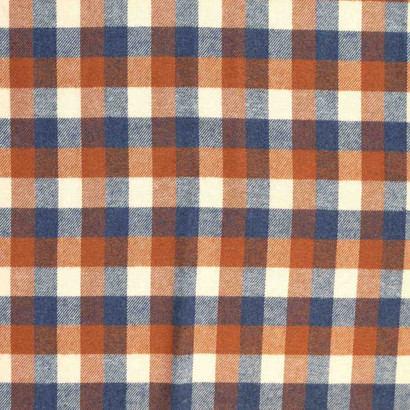 RECYCLED VICHY TRICOLOR RUST