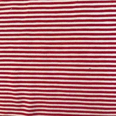 JERSEY RIGHE ROSSO/BIANCO