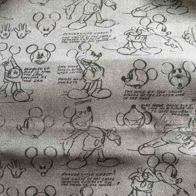 COTONE DISNEY TOPOLINO GRIGIO
