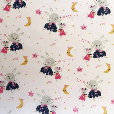 COTONE LAFEE CONIGLIETTA E TOPOLINA TRA LE STELLE