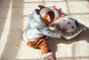 CARTAMODELLO BEBE' PARKA + TRICOT TUTINA, CAPPELLO E GUANTINI