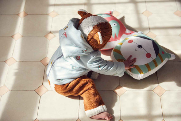CARTAMODELLO BEBE' PARKA + TRICOT TUTINA, CAPPELLO E GUANTINI