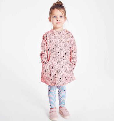 CARTAMODELLO VESTITO FELPATO + LEGGING