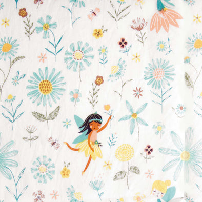 POPELINE DI COTONE MARGUERITE FAIRIES