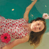 VOILE FLOWERS PRINT SUNFLOWERS