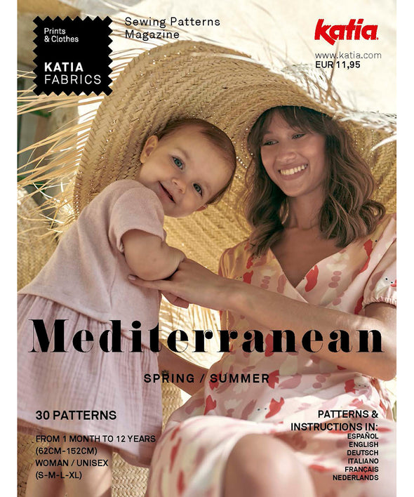 RIVISTA MEDITERRANEAN CARTAMODELLI - KATIA FABRICS