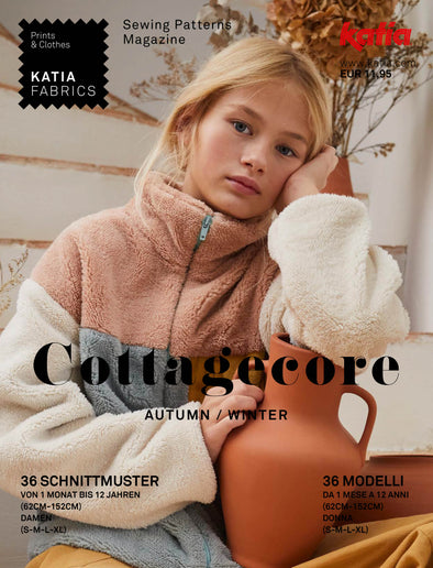 RIVISTA COTTAGECORE CARTAMODELLI - KATIA FABRICS